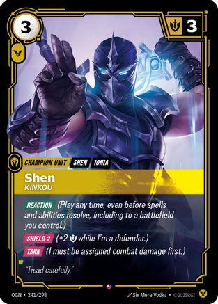 Shen - Kinkou (241/298) - Origins Foil