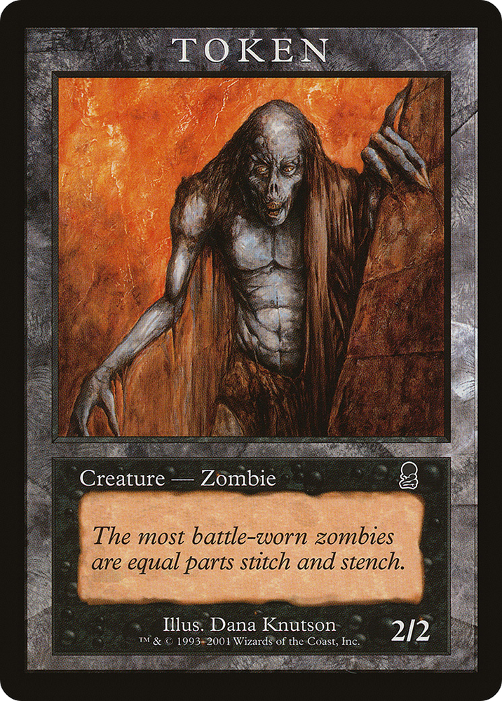 Zombie Token (ODY) (MPRP-004) - Magic Player Rewards 2002
