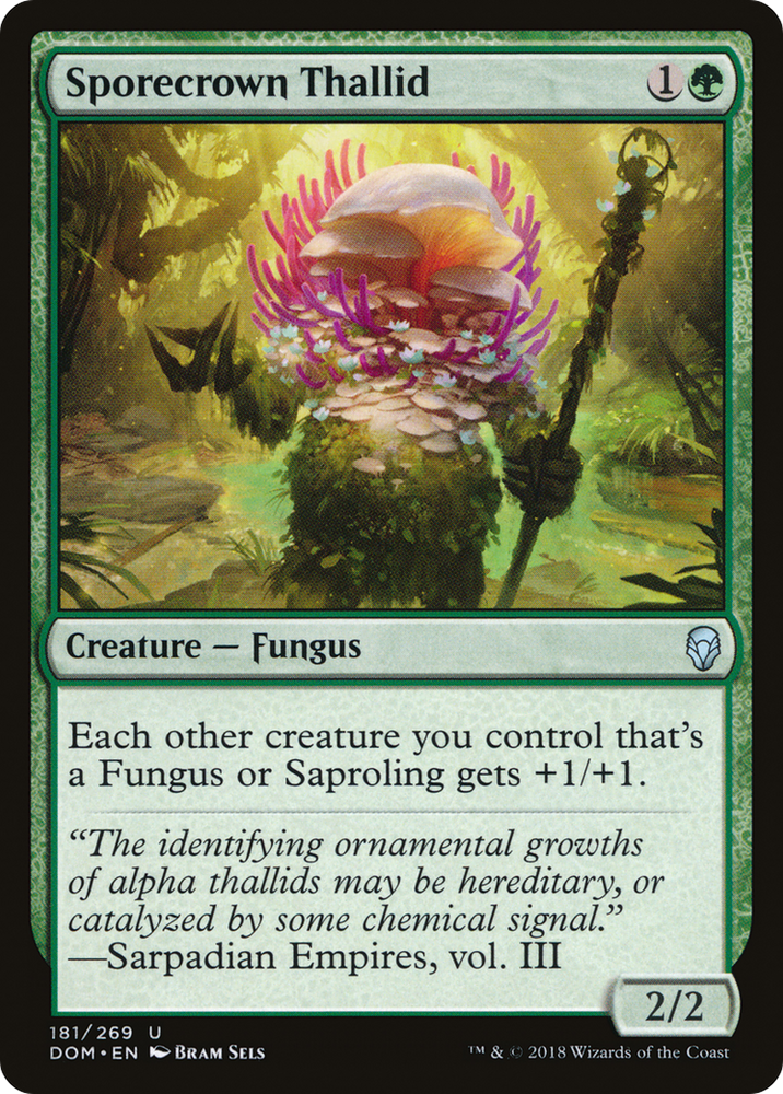 Sporecrown Thallid (DOM-181) - Dominaria