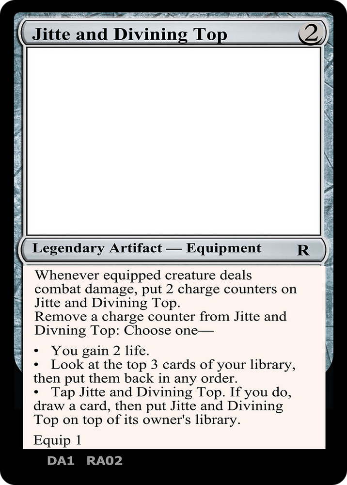 Jitte and Divining Top (UNK-RA02C) - Unknown Event