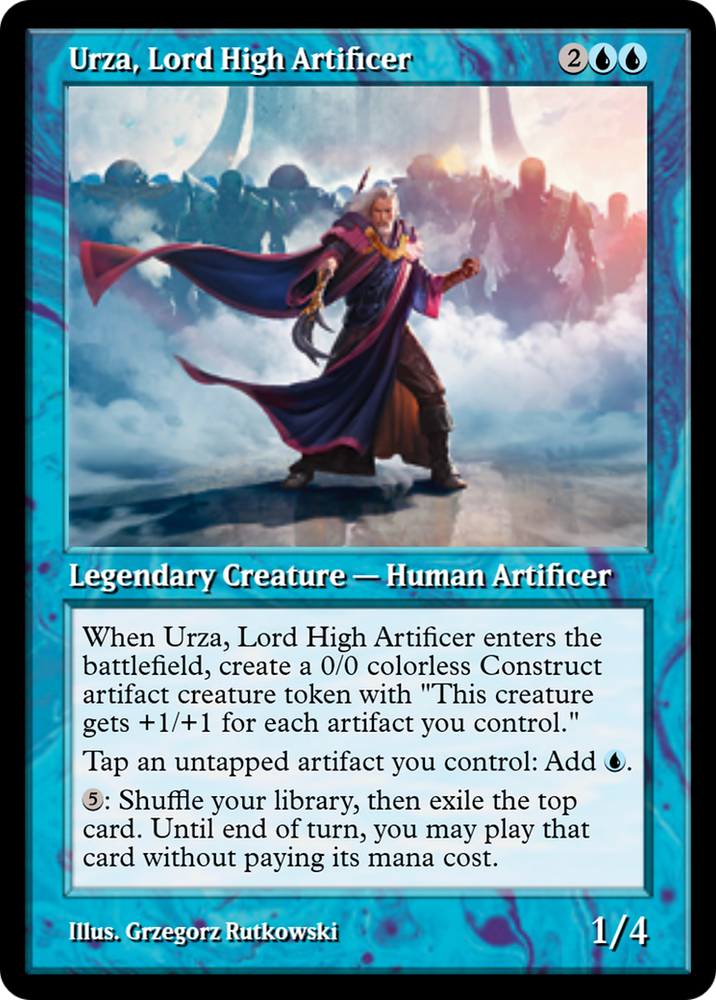 Urza, Lord High Artificer (PRM-91229) - Magic Online Promos Foil