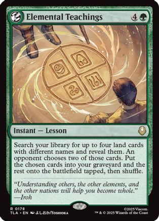 Elemental Teachings (TLA-178) - Avatar: The Last Airbender