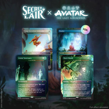 MTG Secret Lair x Avatar: The Last Airbender: A Lot To Learn - Rainbow Foil Edition - Secret Lair Drop Series