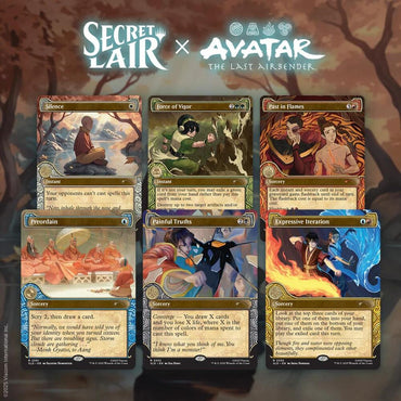MTG Secret Lair x Avatar: The Last Airbender: One with the Elements - NON-Foil Edition - Secret Lair Drop Series