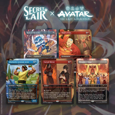 MTG Secret Lair x Avatar: The Last Airbender | The Ember Island Players  NON Foil Edition