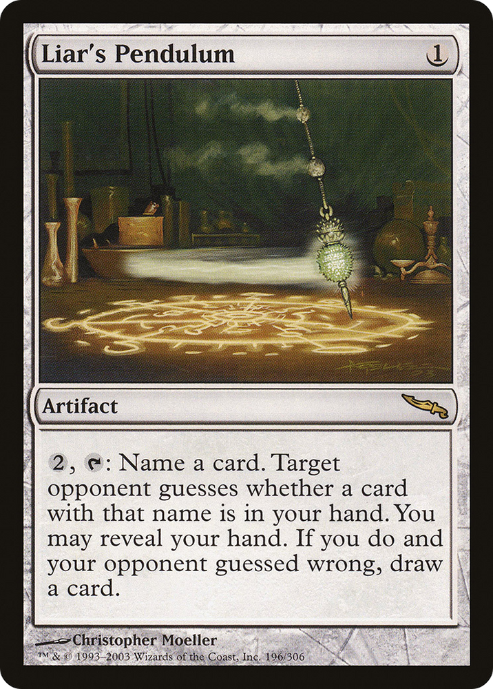Liar's Pendulum (MRD-196) - Mirrodin