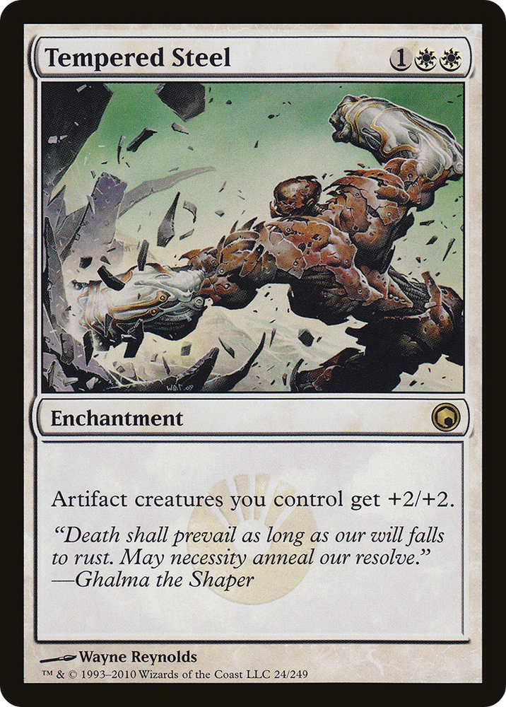 Tempered Steel (SOM-024) - Scars of Mirrodin Foil