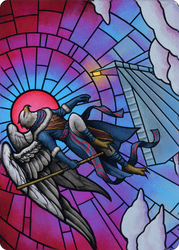Balmor, Battlemage Captain // Balmor, Battlemage Captain (ADMU-069) - Dominaria United Art Series (Borderless) Foil