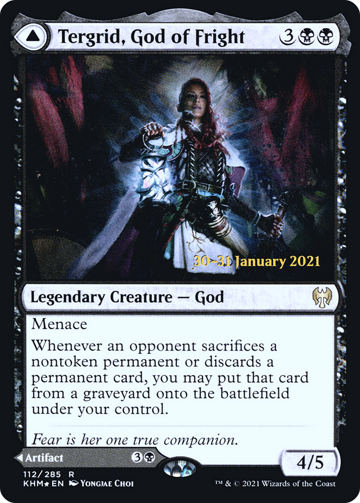 Tergrid, God of Fright (PRE-112S) - Kaldheim Promos Foil
