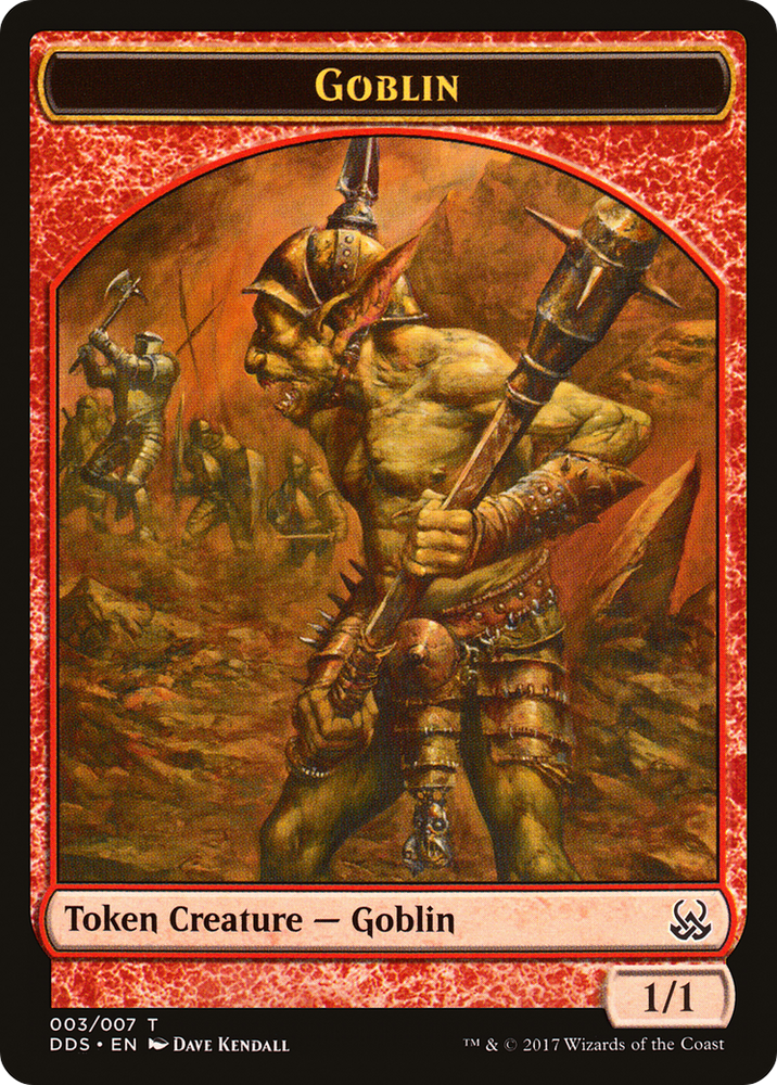 Goblin Token (DDS-003) - Duel Decks: Mind vs. Might Tokens