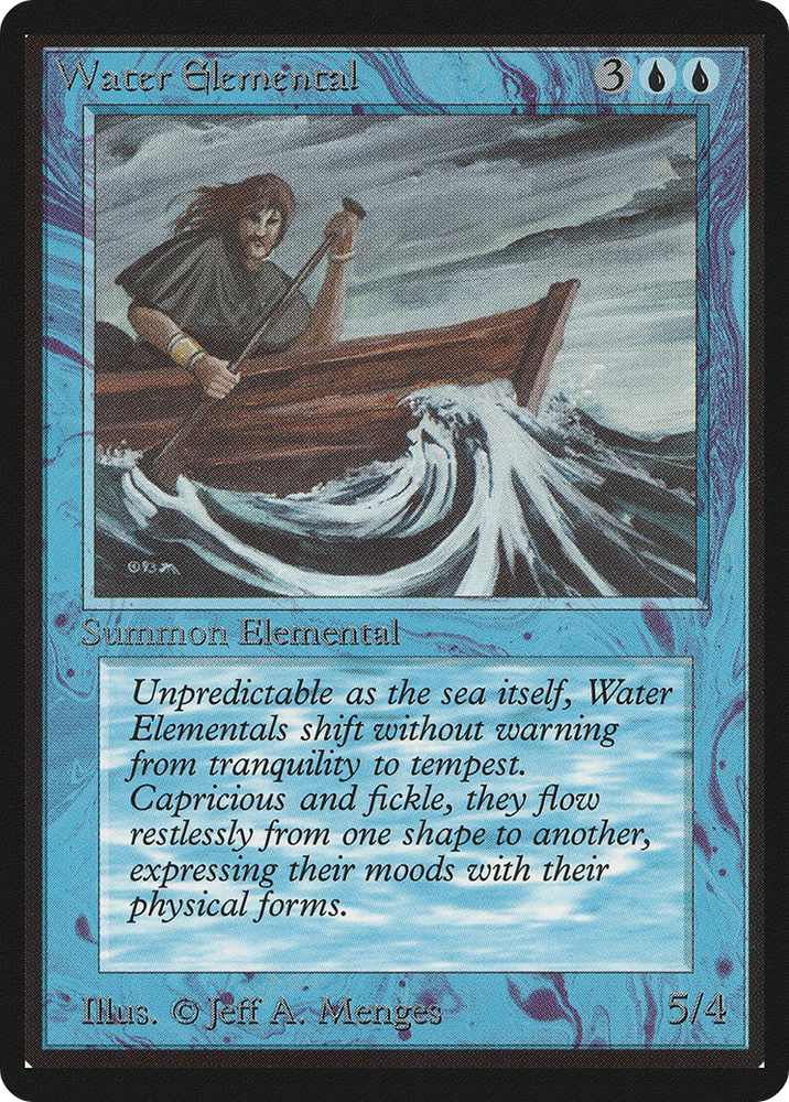 Water Elemental (LEB-092) - Limited Edition Beta