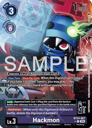 Hackmon (Box Topper) (BT24-067) - Time Stranger Foil