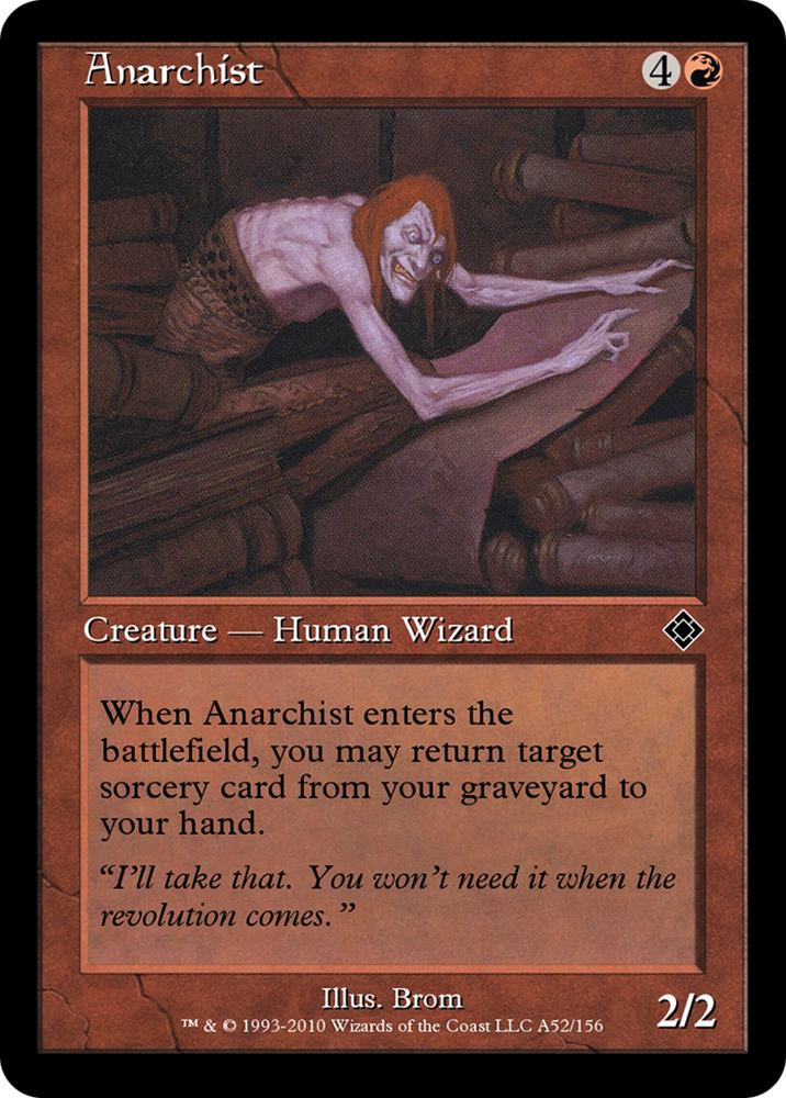 Anarchist (TD0-A52) - Magic Online Theme Decks