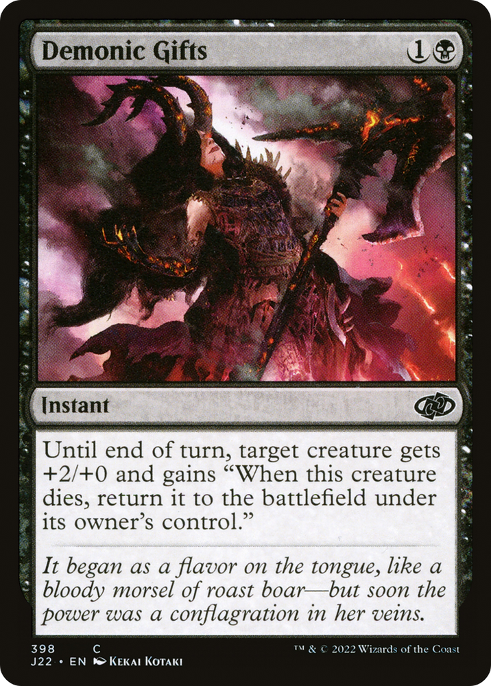 Demonic Gifts (J22-398) - Jumpstart 2022