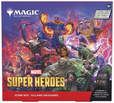 Pre-order Magic: The Gathering - Marvel Super Heroes - Scene Box Villains Unleashed