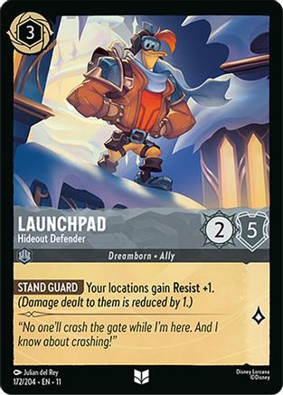 Launchpad - Hideout Defender (172/204) - Winterspell Cold Foil