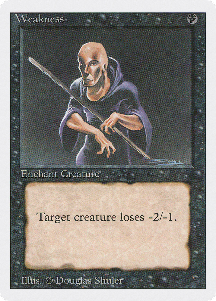 Weakness (3ED-) - Revised Edition