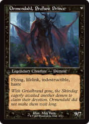 Westvale Abbey // Ormendahl, Profane Prince (INR-474) - Innistrad Remastered Foil