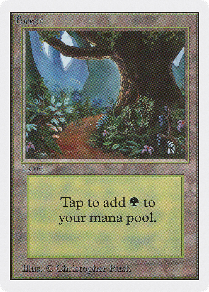 Forest (B) (2ED-) - Unlimited Edition