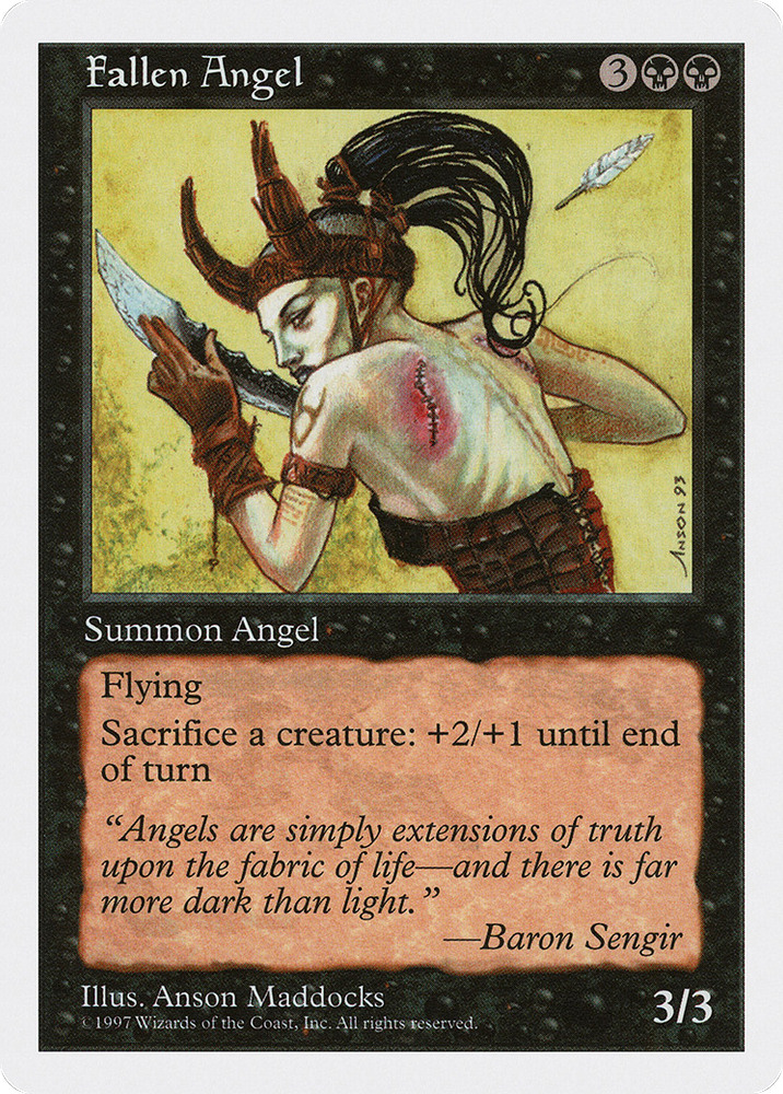 Fallen Angel (5ED-161) - Fifth Edition