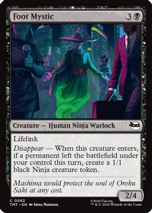 Foot Mystic (TMT-063) - Teenage Mutant Ninja Turtles Foil