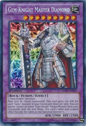 Gem-Knight Master Diamond (HA07-EN059) - Hidden Arsenal 7: Knight of Stars 1st Edition
