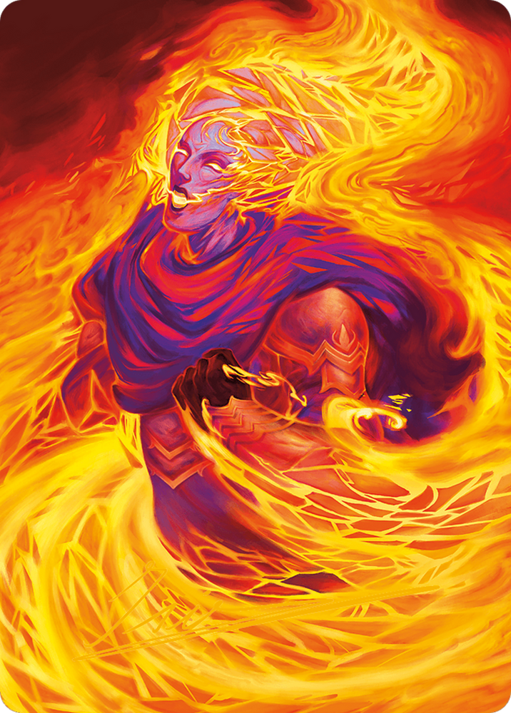 Flare of Duplication // Flare of Duplication (AMH3-038) - Modern Horizons 3 Art Series (Borderless) Foil