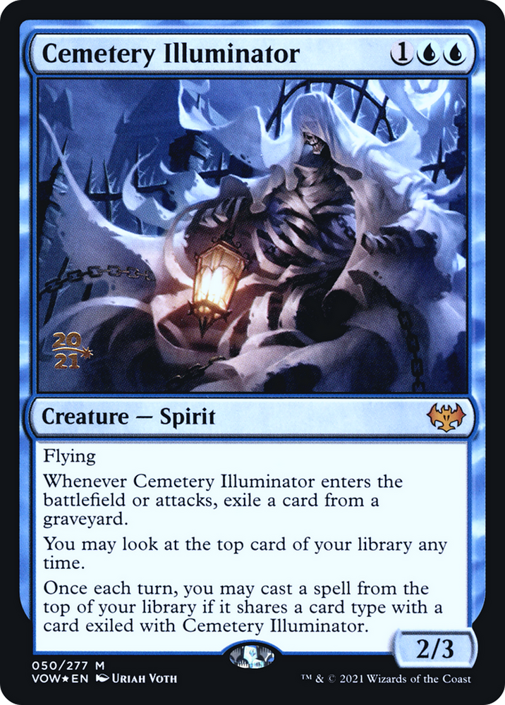 Cemetery Illuminator (PRE-50S) - Innistrad: Crimson Vow Promos Foil