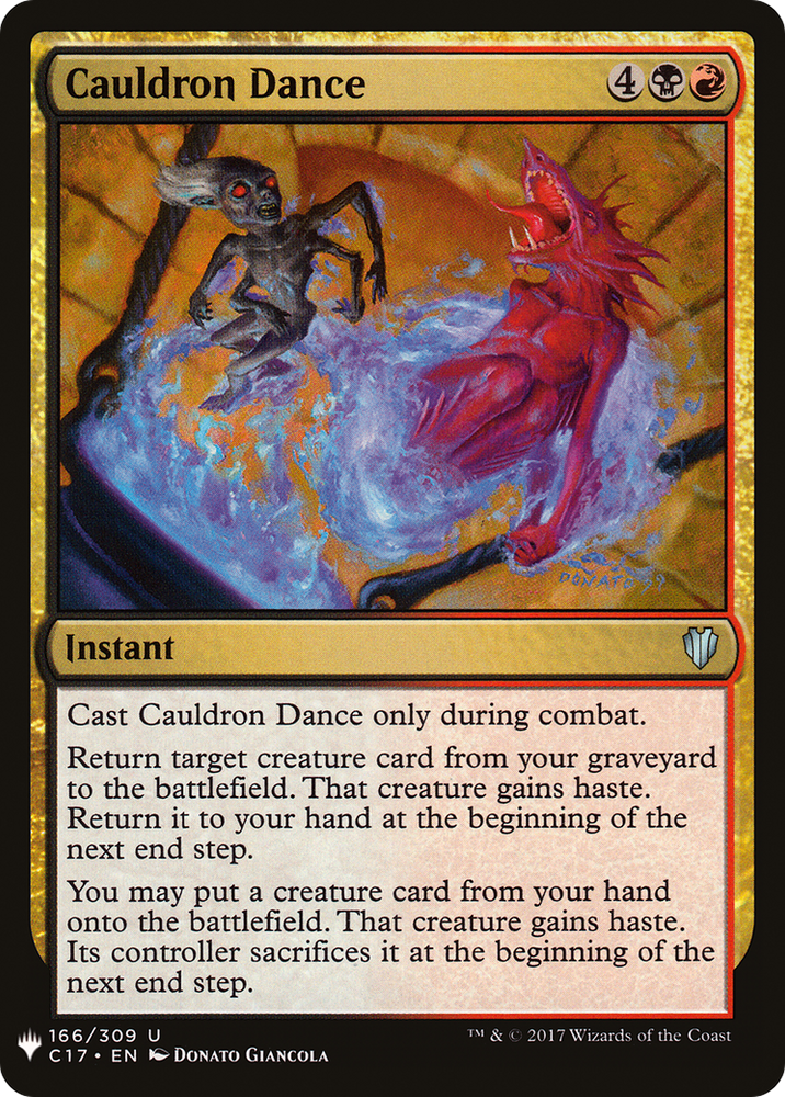 Cauldron Dance (LIST-C17-166) - The List