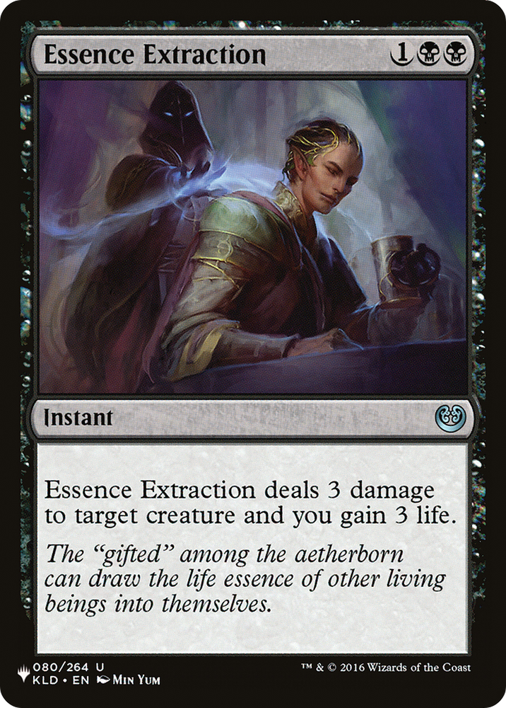 Essence Extraction (LIST-KLD-80) - The List