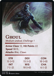 Sepulcher Ghoul // Sepulcher Ghoul (AAFR-018) - Adventures in the Forgotten Realms Art Series (Borderless)