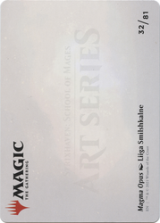 Magma Opus // Magma Opus (ASTX-032) - Strixhaven Art Series (Borderless) Foil