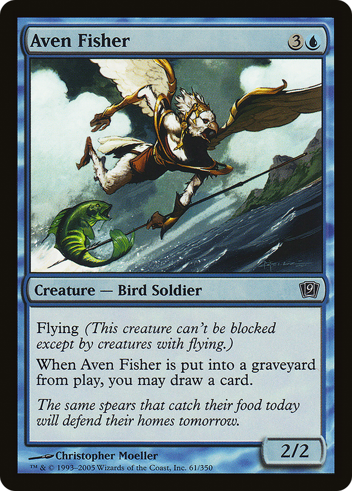 Aven Fisher (9ED-61★) - Ninth Edition Foil