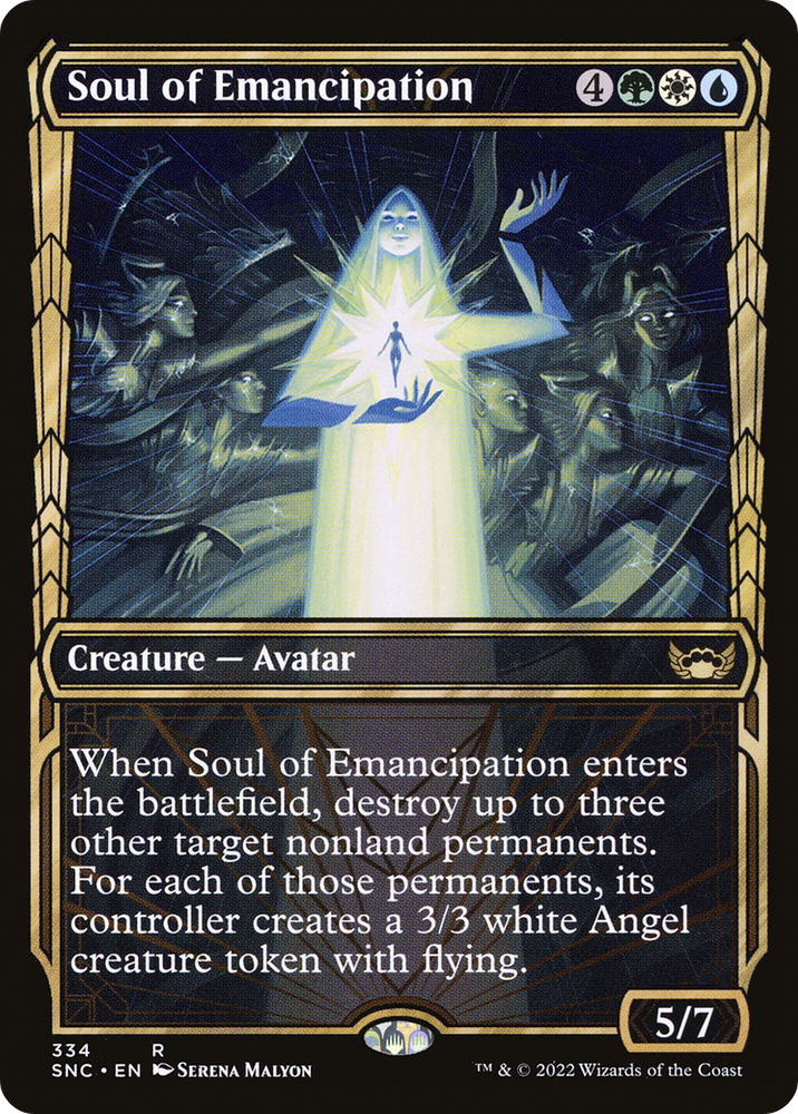 Soul of Emancipation (Showcase) (SNC-334) - Streets of New Capenna: (Showcase)