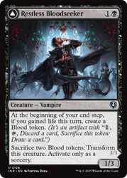 Restless Bloodseeker // Bloodsoaked Reveler (INR-128) - Innistrad Remastered Foil