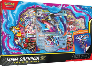 Pokemon - Mega Evolutions - Mega Greninja ex Premium Collection