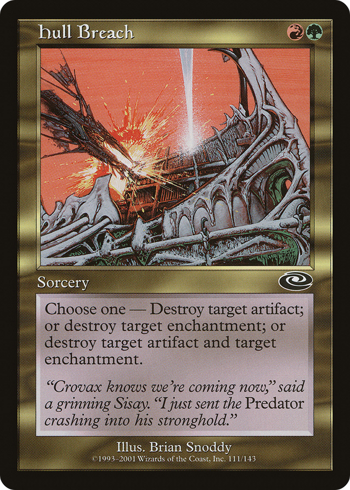 Hull Breach (PLS-111) - Planeshift Foil
