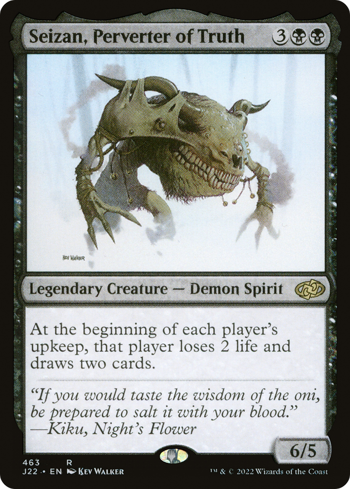 Seizan, Perverter of Truth (J22-463) - Jumpstart 2022