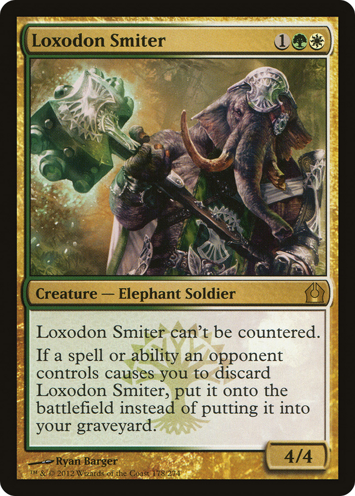 Loxodon Smiter (RTR-178) - Return to Ravnica Foil