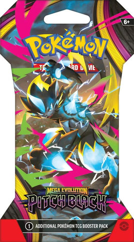 POKEMON - Mega Evolution - Pitch Black - Sleeved Booster Pack (Assorted)