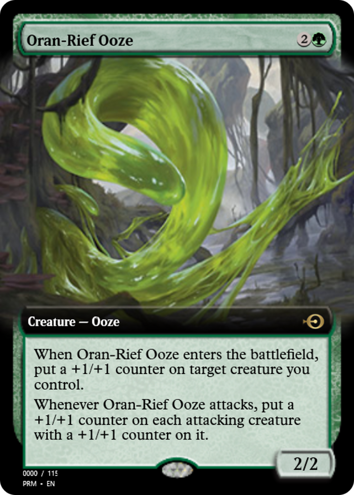 Oran-Rief Ooze (PRM-83770) - Magic Online Promos Foil