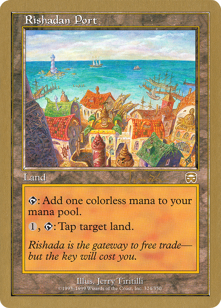 Rishadan Port - 2001 Jan Tomcani (MMQ) (WCD-) - World Championship Decks 2001