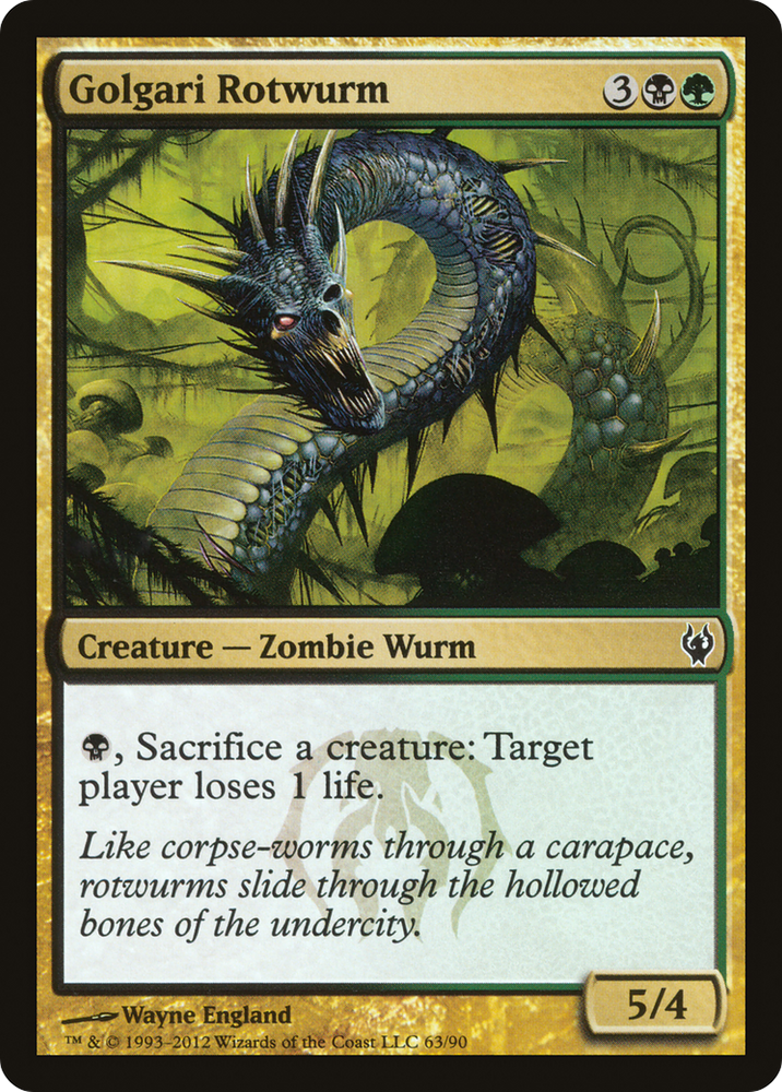 Golgari Rotwurm (DDJ-063) - Duel Decks: Izzet vs. Golgari