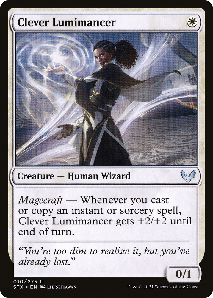 Clever Lumimancer (STX-010) - Strixhaven: School of Mages Foil