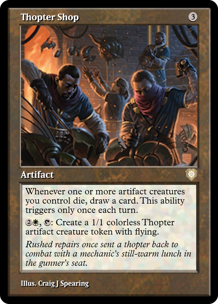 Thopter Shop (PRM-105820) - Magic Online Promos Foil