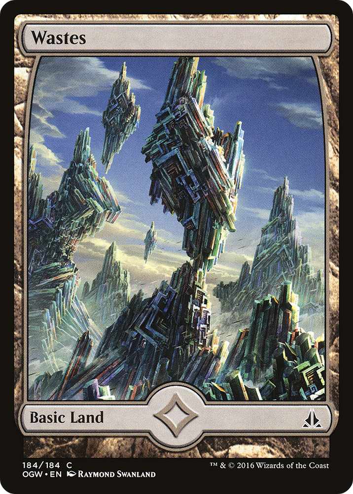 Wastes (184) - Full Art (OGW-184) - Oath of the Gatewatch Foil