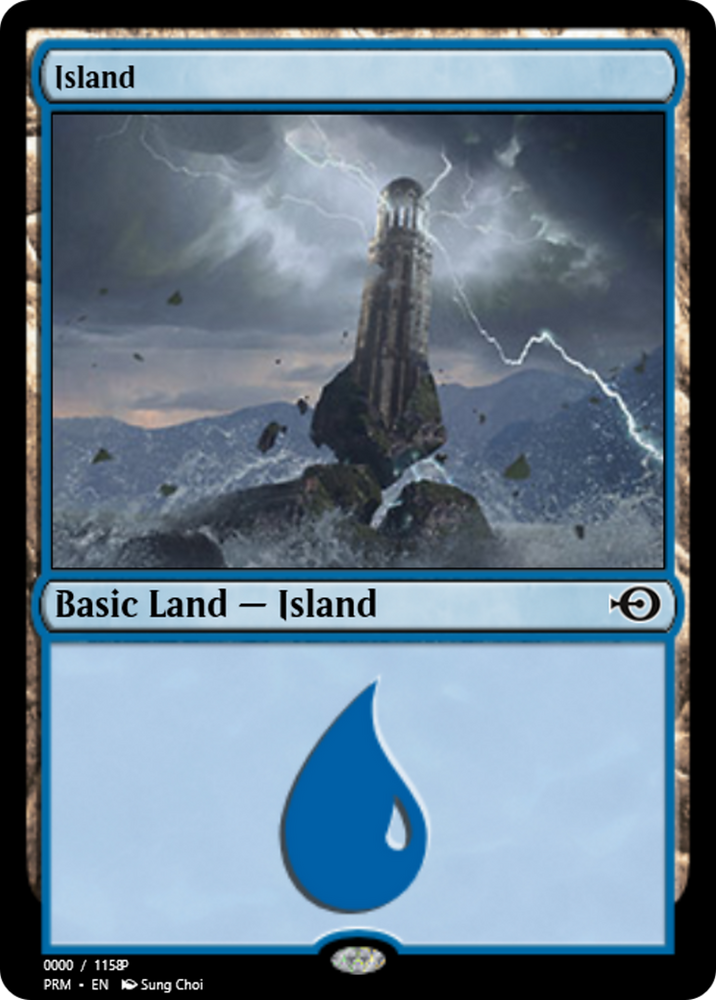 Island (PRM-81854) - Magic Online Promos Foil