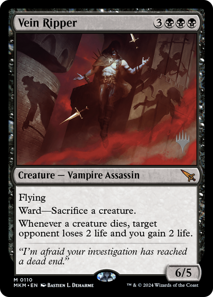 Vein Ripper (PPMKM-110) - Murders at Karlov Manor Promos Foil
