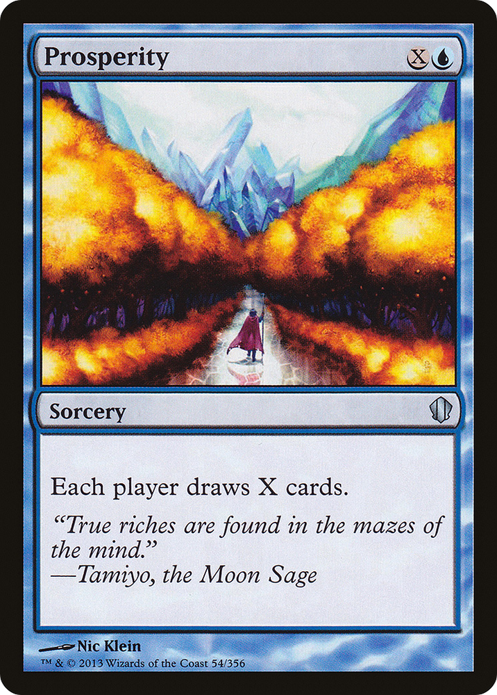 Prosperity (C13-054) - Commander 2013