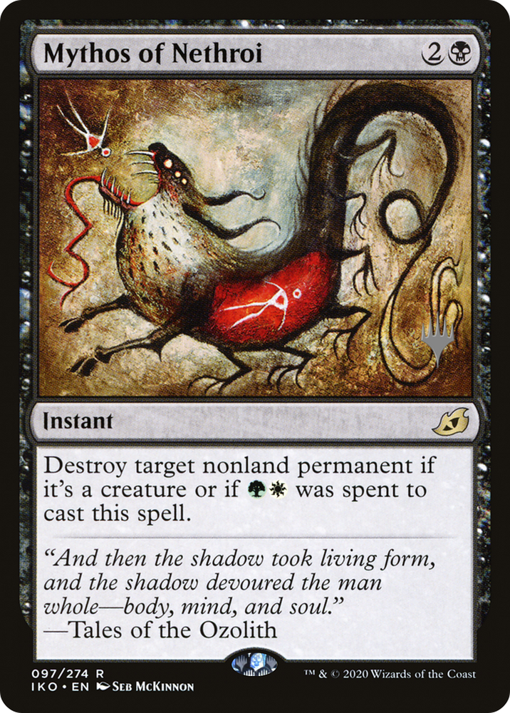 Mythos of Nethroi (PPIKO-097) - Ikoria: Lair of Behemoths Promos Foil